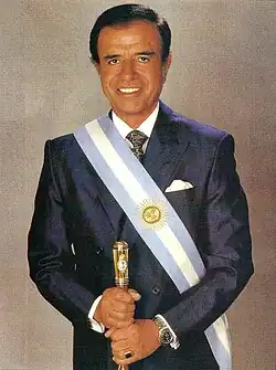  ArgentinaCarlos Menem, Presidente