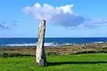 Menhir, côte sauvage