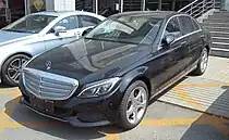 Un Mercedes Clase C producido por Beijing Benz