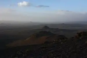 Vista de la Meseta de Somuncurá.