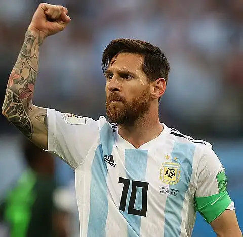 Lionel Messi (Argentina), elegido ocho veces como el mejor jugador del mundo.