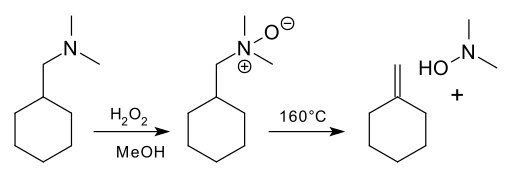 Síntesis de methylenecyclohexane