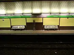 Estación del metro de Lesseps