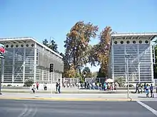 Entrada de la estación.