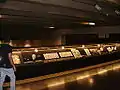 Exposición permanente en la estación.