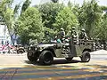 Humvee del Ejército Mexicano.