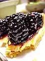 Tarta mexicana de moras