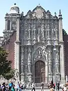 Fachada del Sagrario de la catedral Metropolitana de México (1749-1760)]