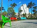 Hotel Tides desde el parque Lummus
