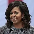 Michelle ObamaServicio 2009–2017Nació en 1964 (60 años)Esposa de Barack Obama