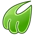 Logo antiguo de Midori.