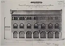 El proyecto de restauración de Chizzolini (1862).