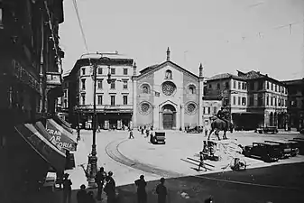 La iglesia a comienzos del siglo XX