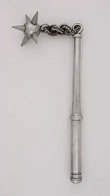 Mangual del Museo Metropolitano de Arte. Probablemente, del siglo XIX, emulando el estilo del siglo XVI.