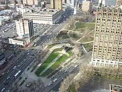 Vista aérea del Parque Militar