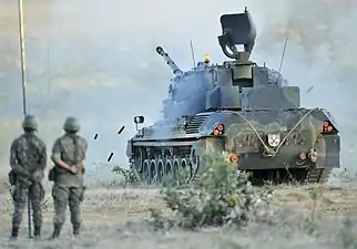 Artillería antiaérea
