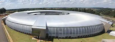 Acelerador de partículas Sirius LNLS en Campinas, Brasil.