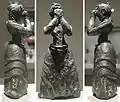 Estatuilla de bronce.