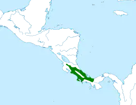 Distribución geográfica del mosquero oliváceo.