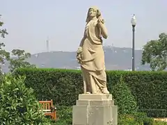 La vendimiadora (1928), de Pablo Gargallo, Jardines de Miramar.