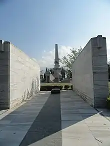 El Monumento de la Libertad en el distrito de Şişli de Estambul, Turquía.