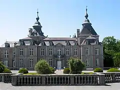 Castillo de Modave en Flandes, propiedad de los Príncipes de Montmorency-Robecq