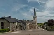 Mogimont, la iglesia: l'église des Saints-Pierre-et-Paul