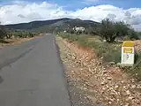 Mojón de la red de carreteras de Ciudad Real