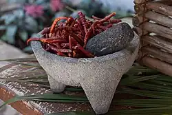 Molcajete y tejolote, México.