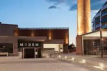 Enclave de la Muralla y entrada al MUDEM