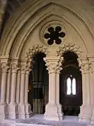 Sala capitular del Monasterio de Piedra