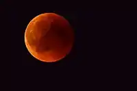 Eclipse saliendo de máximo punto, tomado desde Alemania.