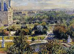 Claude Monet, Les Tuileries (1876), Paris, Museo Marmottan Monet.