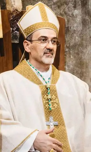 Pierbattista Pizzaballa, patriarca latino de Jerusalén.