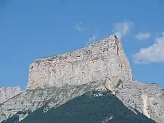 Monte Aiguille visto desde RN Clelles