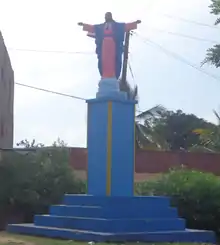 Monumento llamado "Corazón de Jesus".
