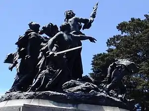 Monumento Nacional de Costa Rica, por Louis Carrier Belleuse