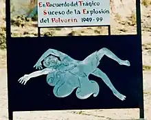 Monumento en memoria de las víctimas del polvorín