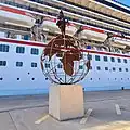 Monumento a Elcano en Cartagena de 2022.