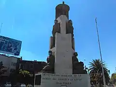 Monumento a la Revolución Mexicana en Pachuca de Soto.