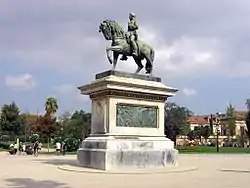 Estatua ecuestre del General Prim (1887), de Lluís Puiggener, parque de la Ciudadela.