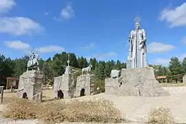 Monumento al nacimiento del río Tajo (1974), Frías de Albarracín, Teruel.