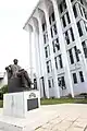 Escultura de Justo Arosemena en la Universidad de Panamá (1951)
