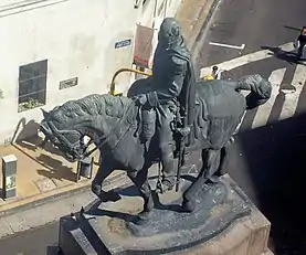 Monumento a Roca (obra de José Luis Zorrilla de San Martín).