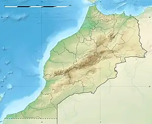 Embalse de Bin el Ouidane ubicada en Marruecos