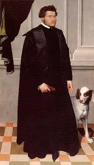 Giovanni Battista Moroni, Retrato de Ludovico Madruzzo