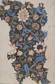 Diseño para textil Evenlode, Morris, 1883