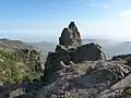 Vista del Morro de la Agujerada desde el Pico de las Nieves.