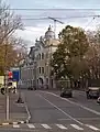 El edificio de la Embajada de la India. Vista desde el Pokrovsky bulevar.