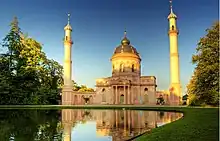 Mezquita roja del Palacio de Schwetzingen